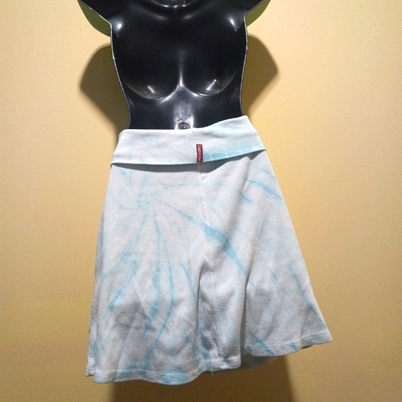 HARD TAIL FOREVER tye dye rollover mini skirt - Picture 6 of 7